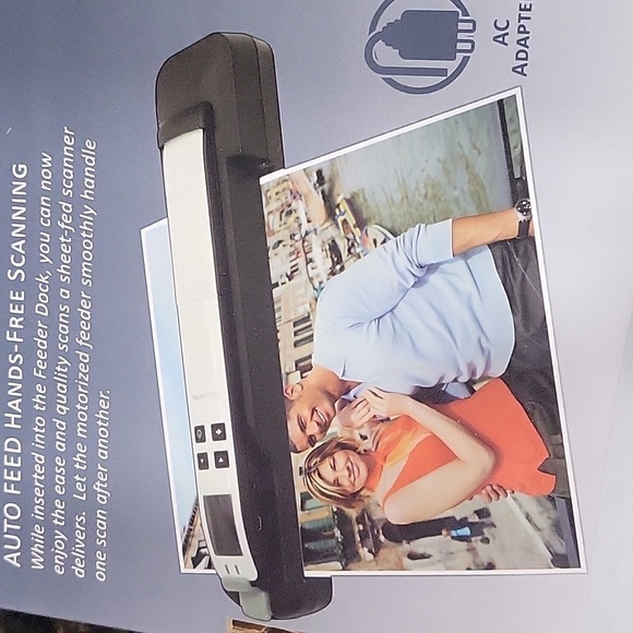 Pandigital Handheld Wand Scanner with Feeder Dock  S8X1103LP - Picture 14 of 14